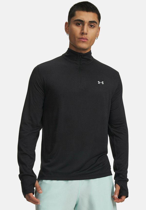 Under Armour VELOCITI - Long sleeved top - black
