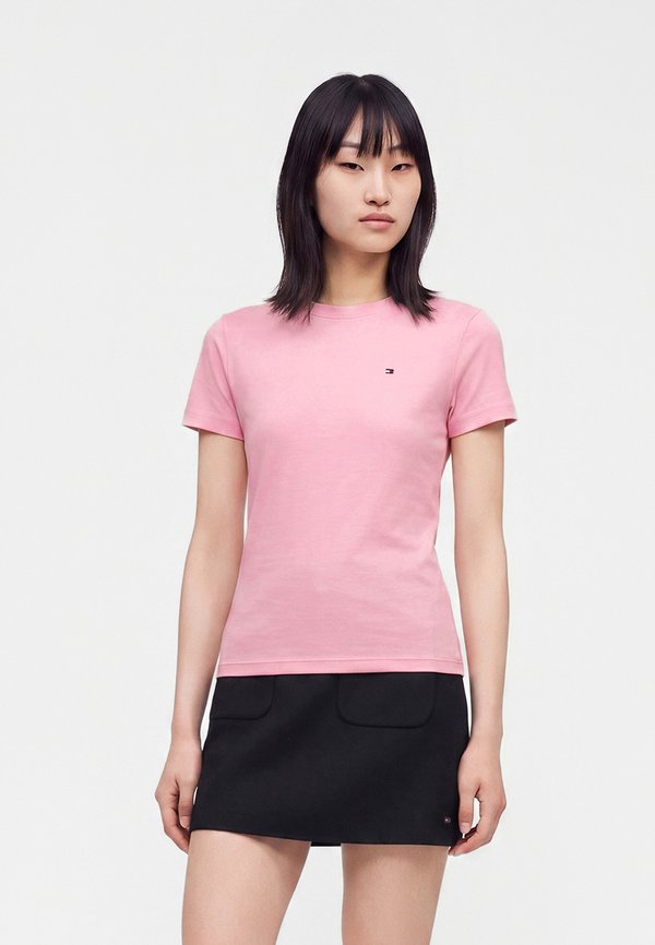 Tommy Hilfiger CODY C NECK - Basic T-shirt - classic pink