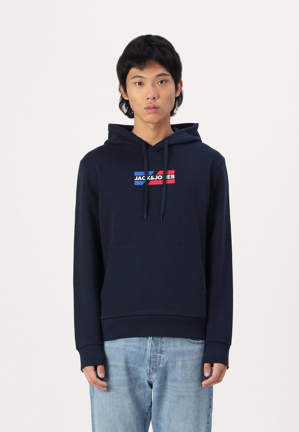 Jack & Jones Logo - Hoodie - sky captain