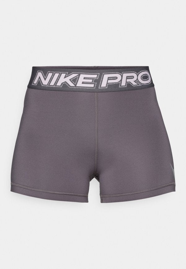 Nike Performance 365 SHORT - Leggings - thunder grey/pink foam/metallic silver-coloured