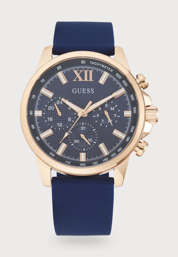 Guess WALKER - Chronograph watch - blue