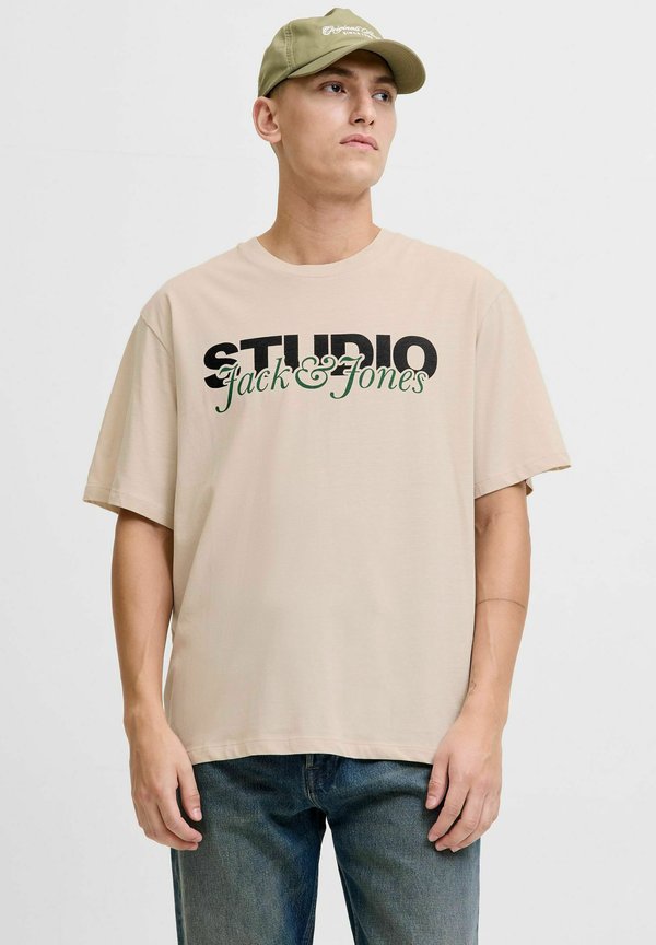 Jack & Jones Printed - Print T-shirt - moonbeam