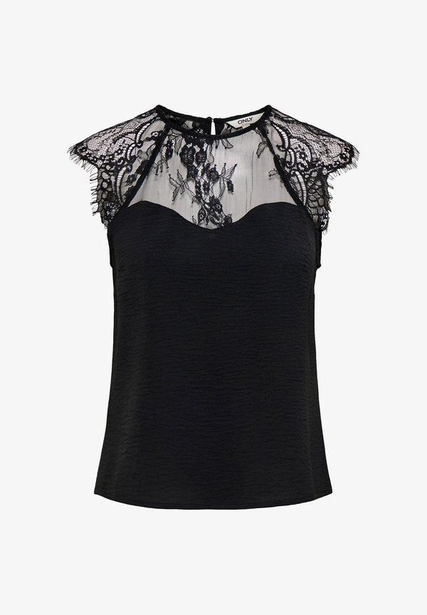 ONLY ONLMETTE - Blouse - black