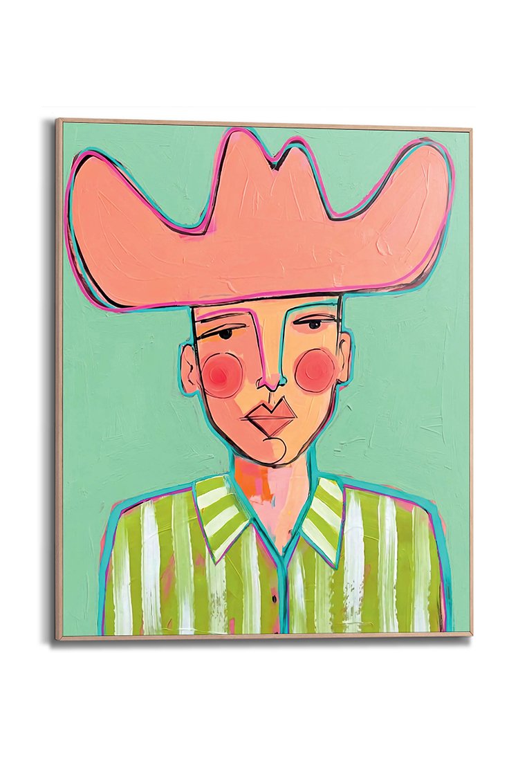 Orange Wallz COWBOY