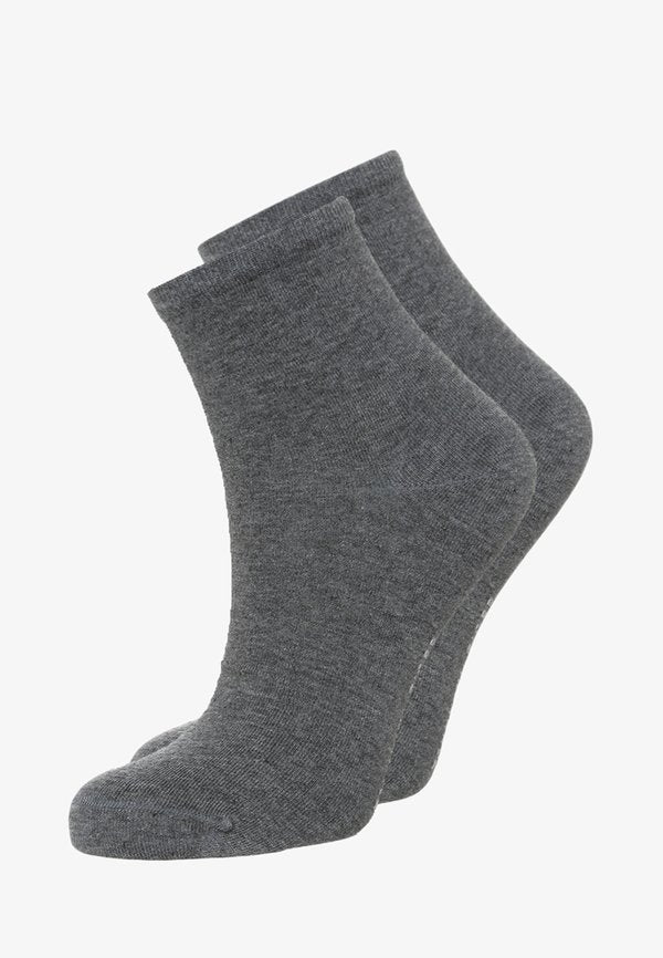 Tommy Hilfiger WOMEN CASUAL SHORT SOCK 2 PACK - Sneaker socks - middle grey melange