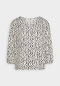 TOM TAILOR PRINTED V NECK