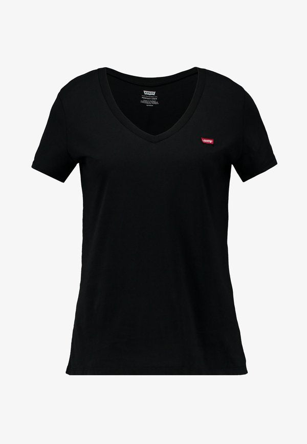 Levi's® PERFECT VNECK - Basic T-shirt - caviar