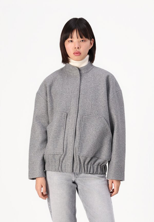 ONLY ONLNANCY - Light jacket - medium grey melange