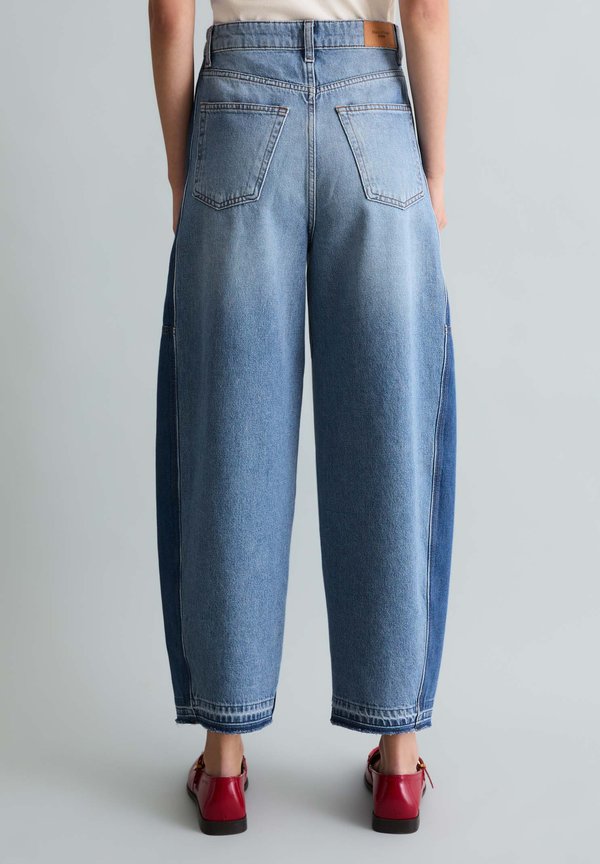 Marc O'Polo DENIM PINEAPPLE FIBRE ENNI HIGH WAIST BARREL