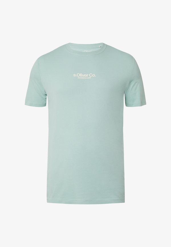 s.Oliver LONG  - Print T-shirt - türkis