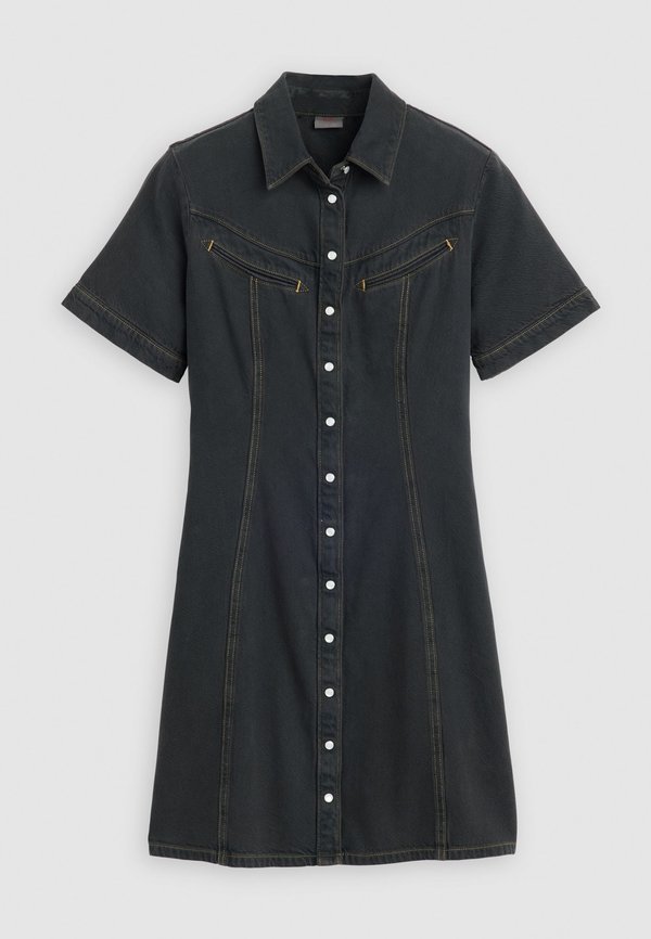 Levi's® RINOA DENIM SS DRESS - Denim dress - last act