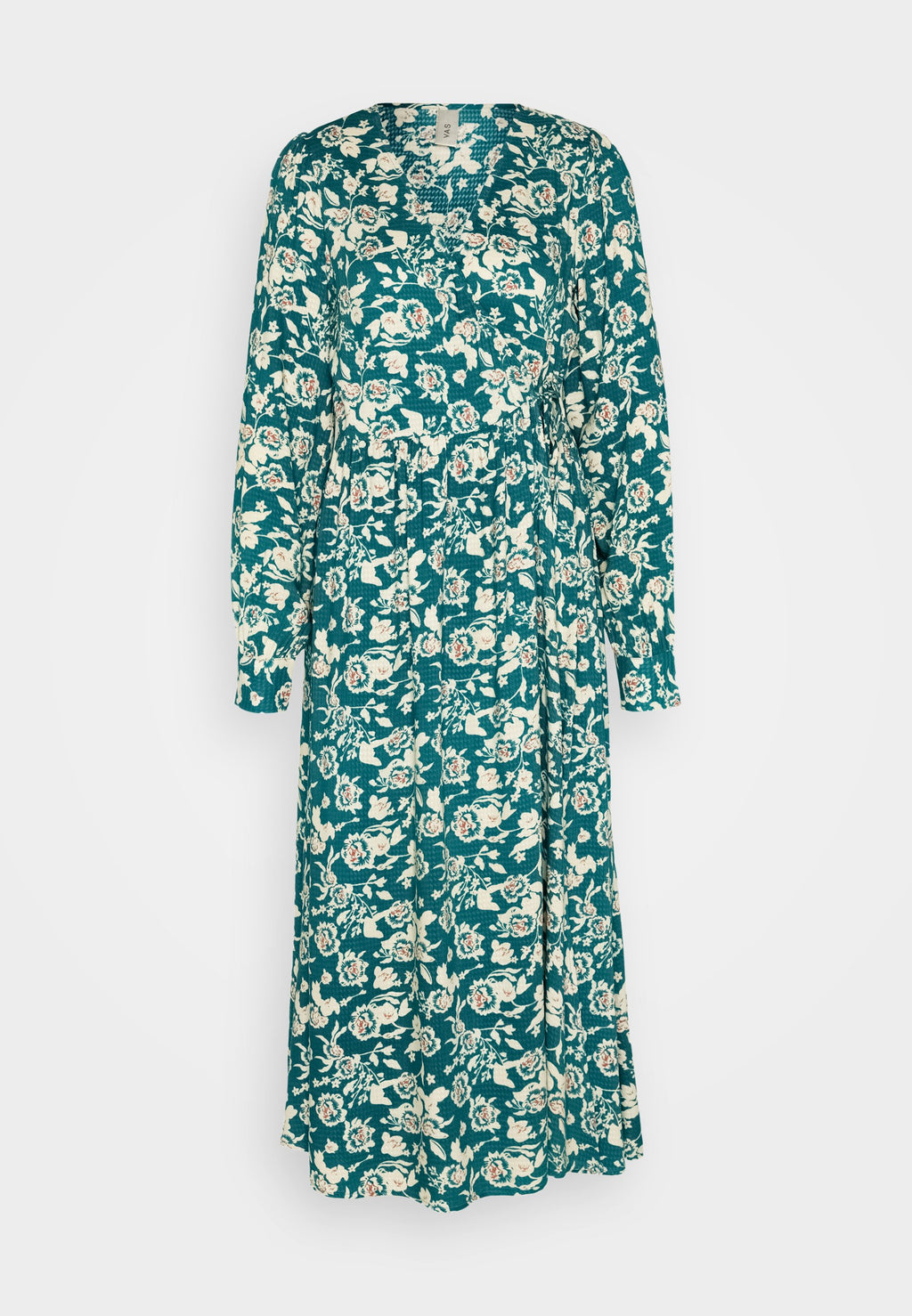 YAS YASBIMLA MIDI WRAP DRESS