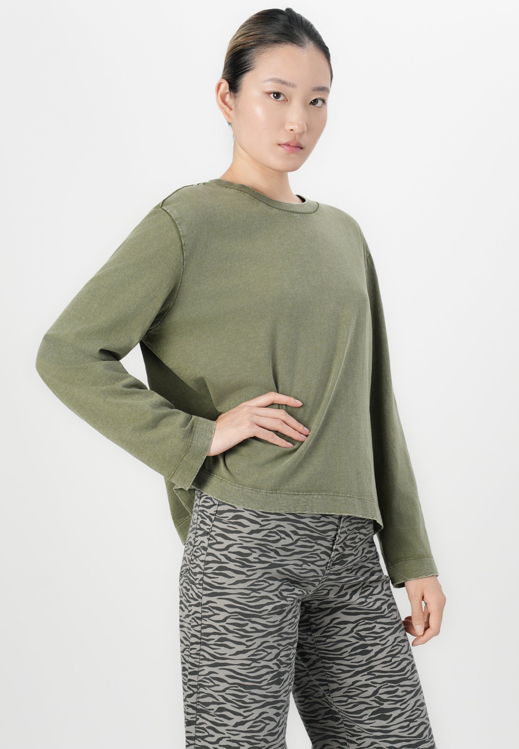 Selected SLFDIA RELAXED LS TEE