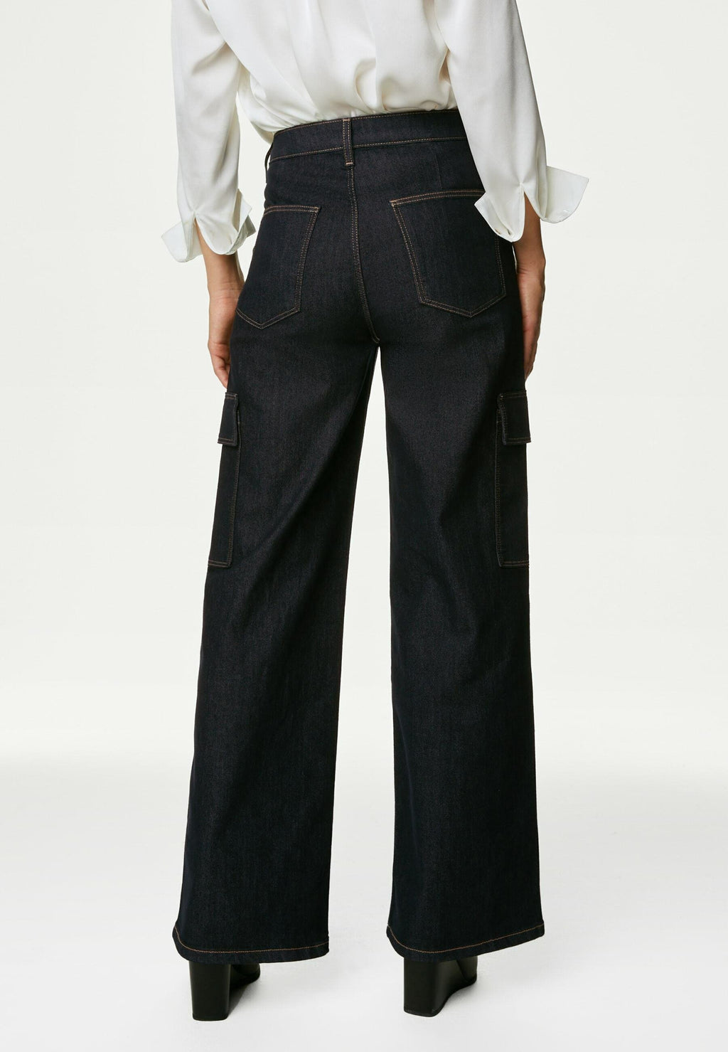 Marks & Spencer HIGH WAISTED WIDE LEG