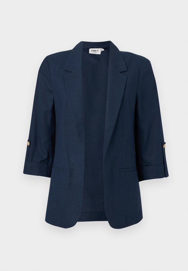 ONLY ONLGOA Linen - Blazer - navy blazer
