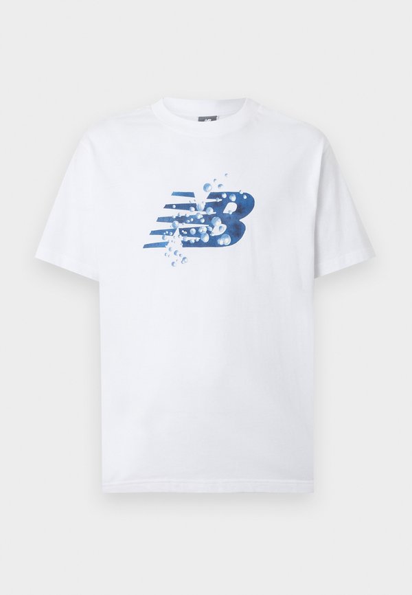 New Balance BUBBLE - Print T-shirt - big teal