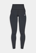 New Balance SLEEK HIGH RISE LEGGING - Running tights - black