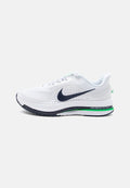 Nike Performance PEGASUS PREMIUM - Road running shoes - white/green spark/midnight navy
