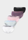 Calvin Klein Underwear EXTRA SOFT 5 PACK - Briefs - black/classic white/plein air/vinta
