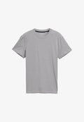 TOM TAILOR MIT STRETCH - Basic T-shirt - formal grey