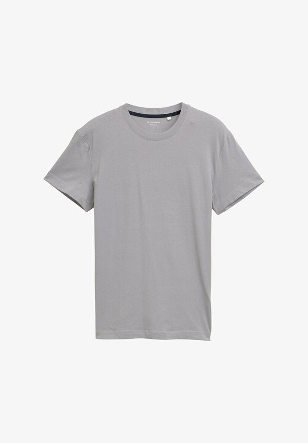 TOM TAILOR MIT STRETCH - Basic T-shirt - formal grey