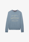 Superdry & Co Sweatshirt - washed denim blue