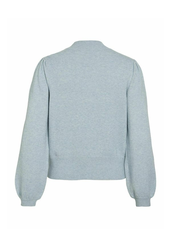 VILA VIRIL TURTLE-NK BALLOON L/S TOP - NOOS