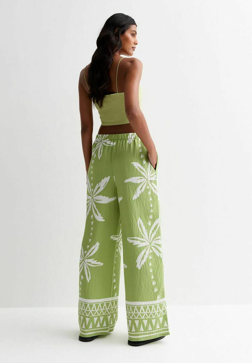 New Look PALM TREE  WIDE LEG