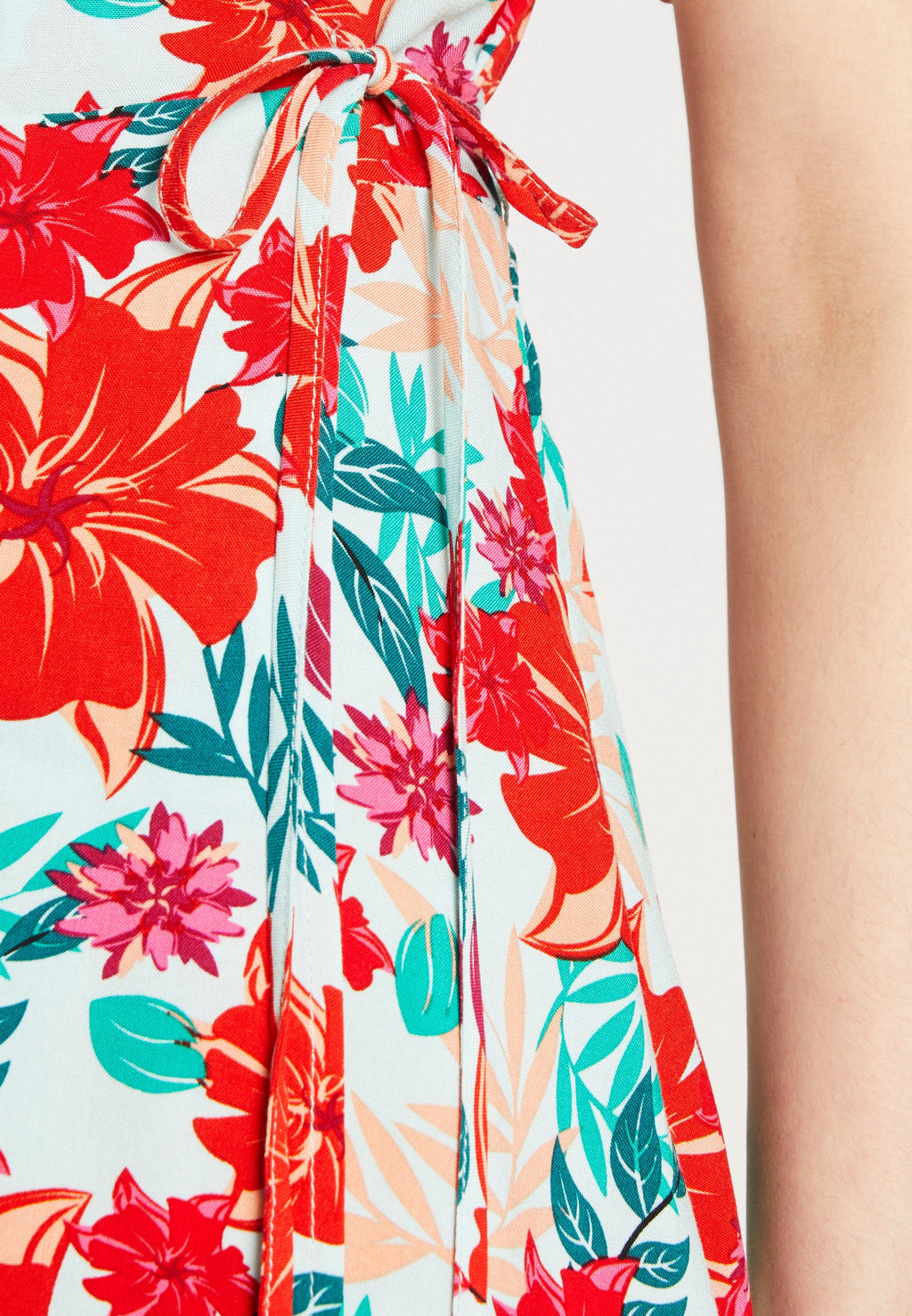 VILA VIMAYA WRAP SHORT DRESS