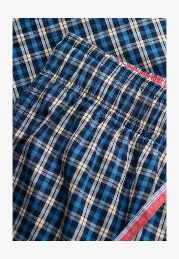 Superdry & Co Trousers - quays navy check