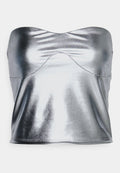 Vero Moda VMSILVER CROP