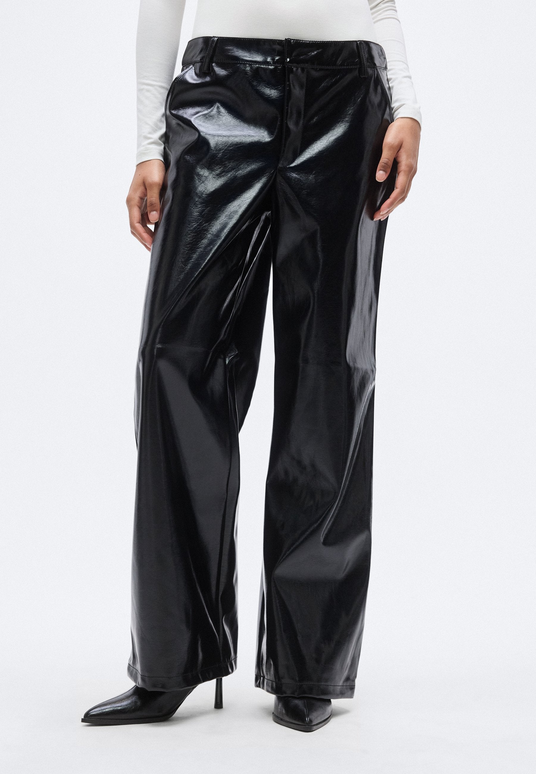 Gina Tricot Petite STRAIGHT TROUSERS