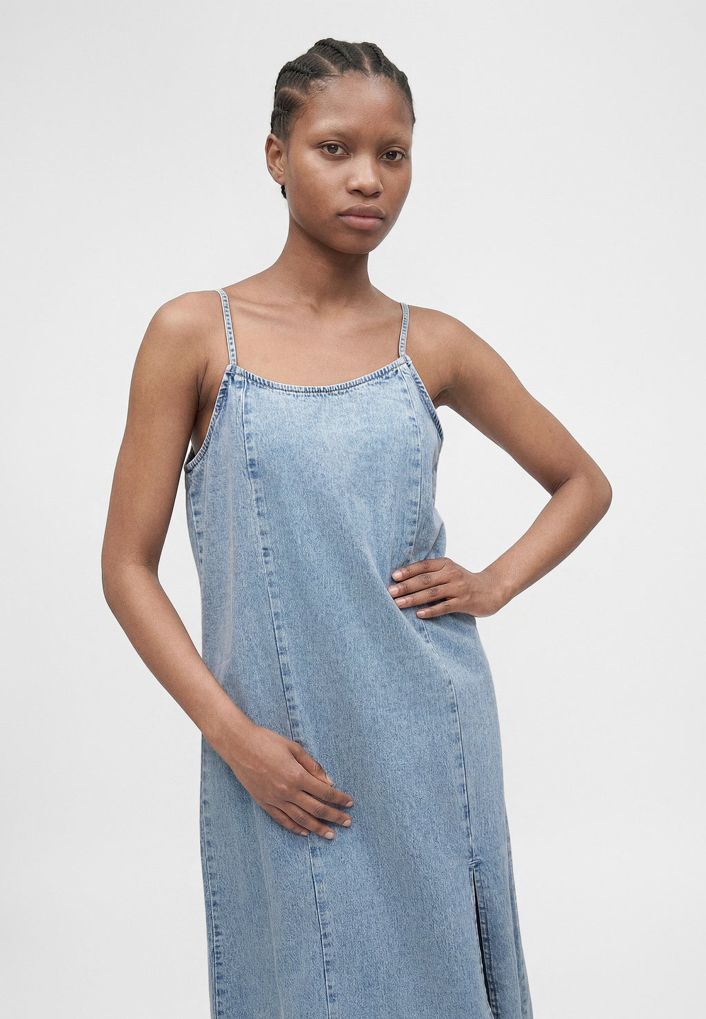 Noisy May NMSIGNE DRESS WITH SLIT