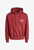 Jack & Jones Hoodie - tibetan red