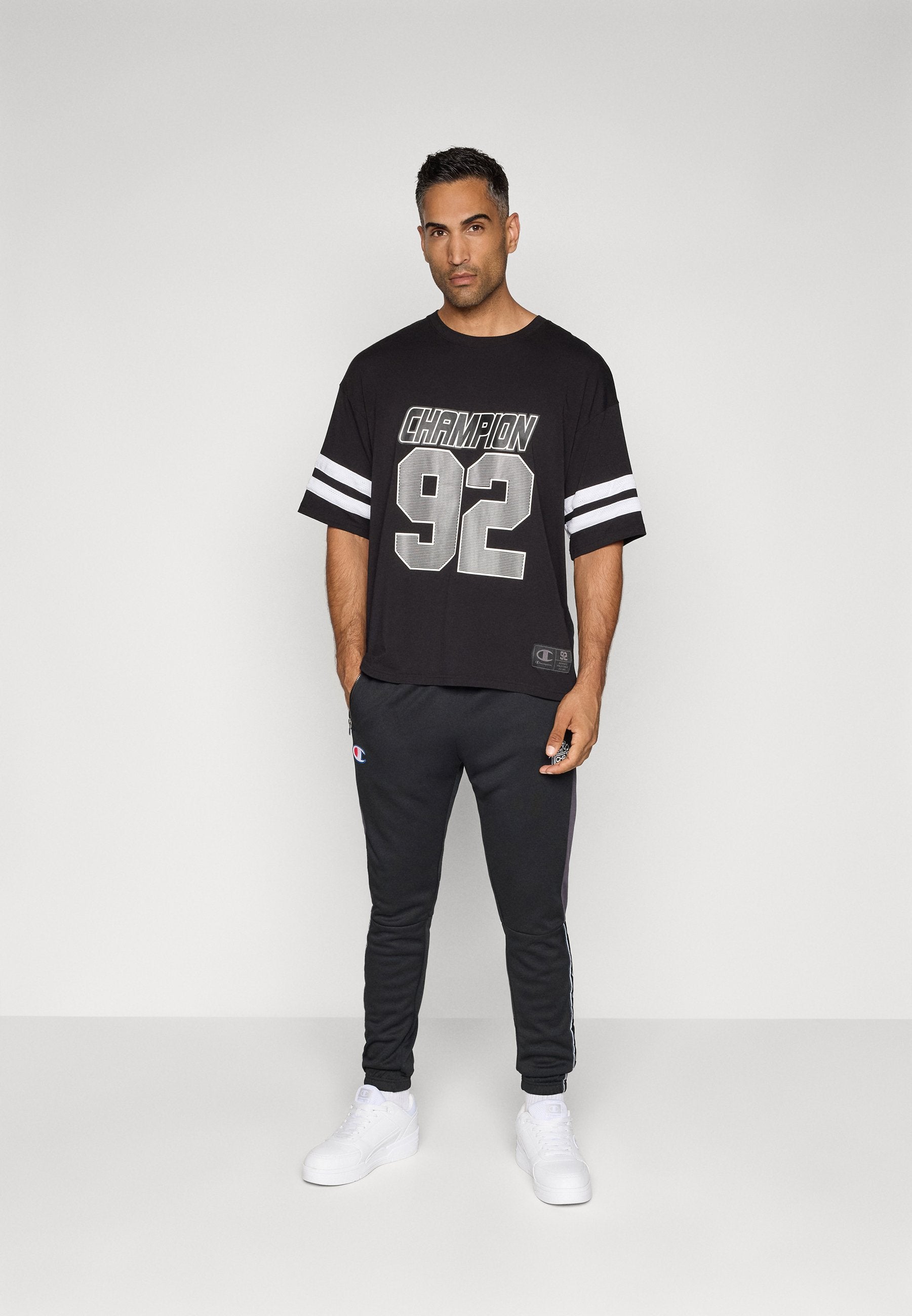 Champion SPORT HERITAGE ELASTIC CUFF PANTS INTERLOCK