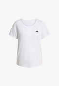 adidas Performance WORKOUT ESSENTIALS SCOOP NECK - Sports T-shirt - white