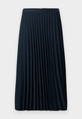 PLEATED TWILL MIDI SKIRT Media 1