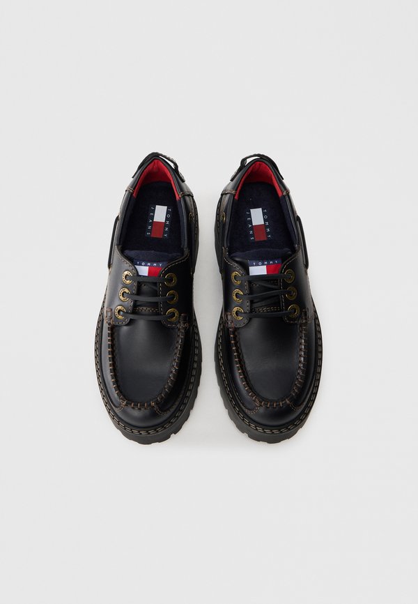 Tommy Jeans ARCHIVE LEATHER CLEAT BOAT SHOES