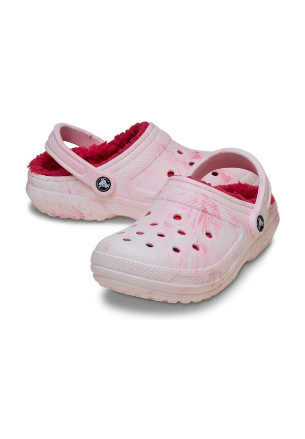 Crocs CLASSIC LINED WATERCOLOR MARBLED CLOG
