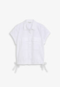 TOM TAILOR Button-down blouse - white