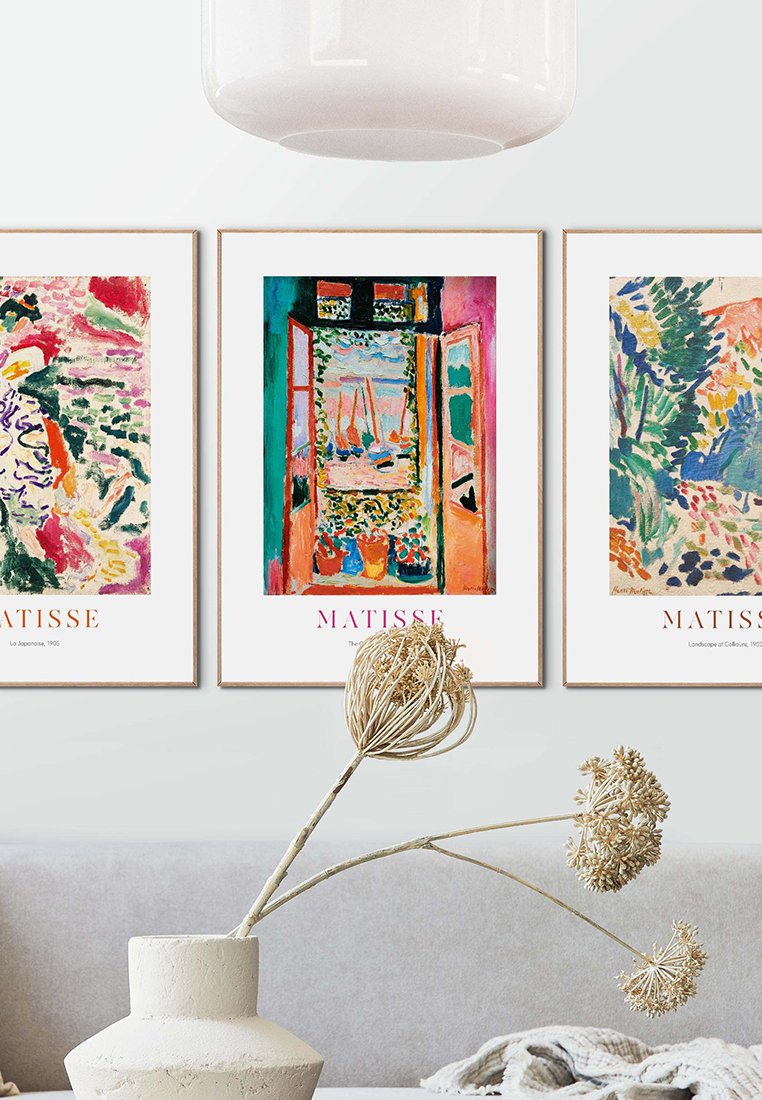 Orange Wallz MATISSE TRIPTYCH 3 PACK