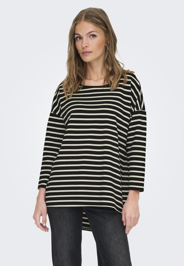 ONLY Sweat tunic ONLFABIOLA Sweat - Long sleeved top - black