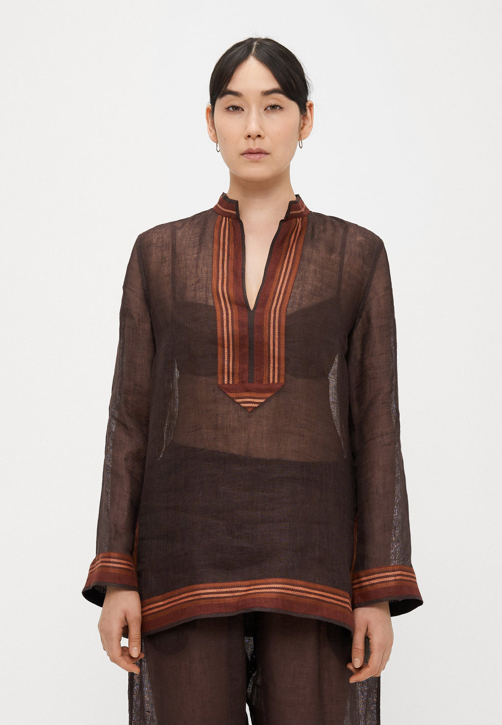 Tory Burch STRIPED TUNIC