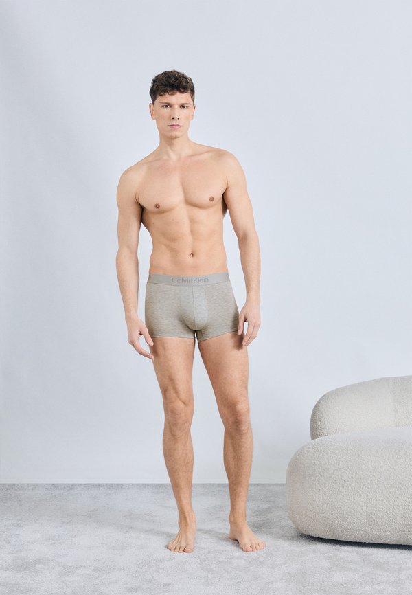 Calvin Klein Underwear 3 PACK - Trunks - black/grey heather/sediment