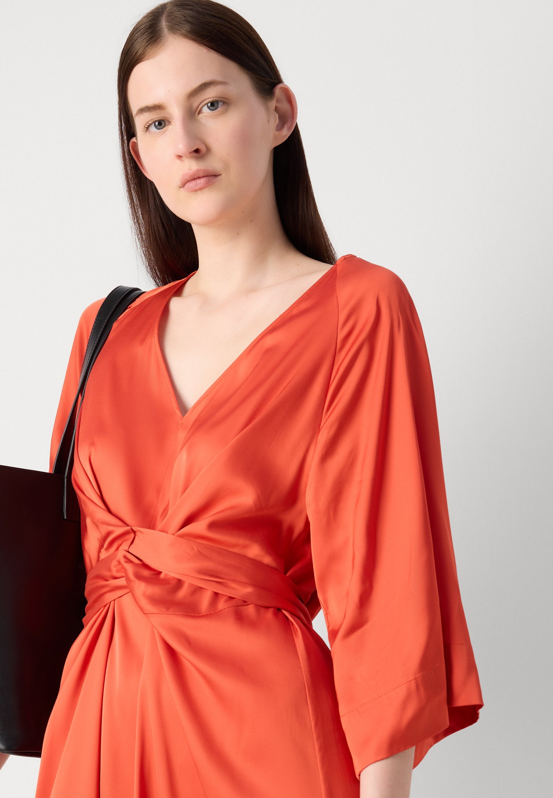 Marc O'Polo DRESS  WRAP STYLE MEDIUM LENGTH RAGLAN SLEEVES