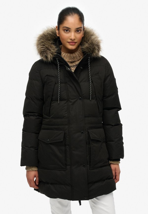 Superdry & Co EVEREST PUFFER - Winter coat - black