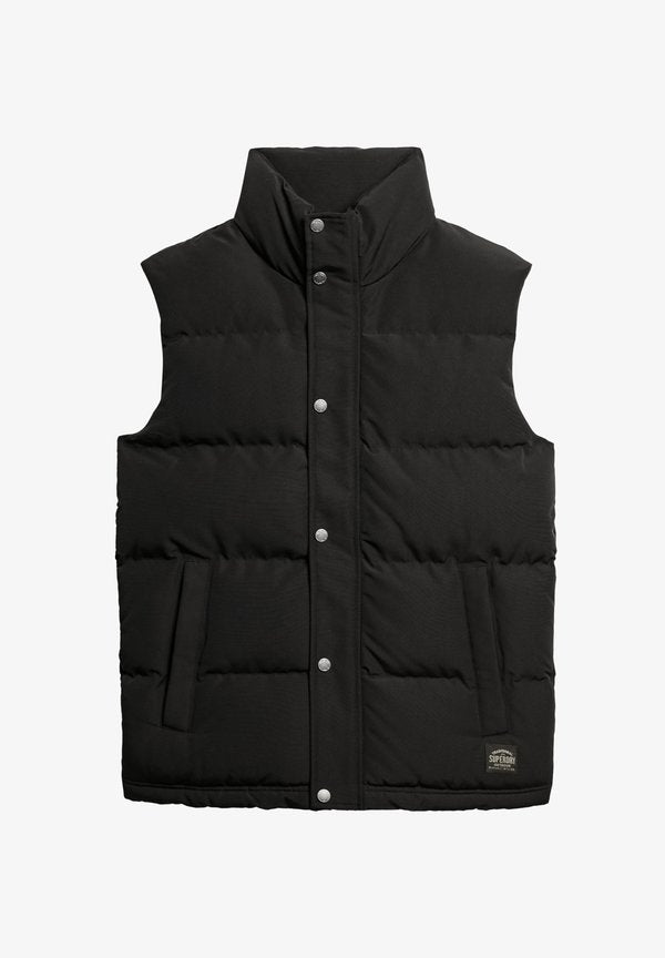 Superdry & Co Waistcoat - black