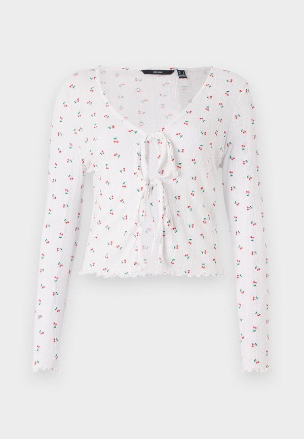 Vero Moda VMMARIE CARDIGAN - Cardigan - snow white