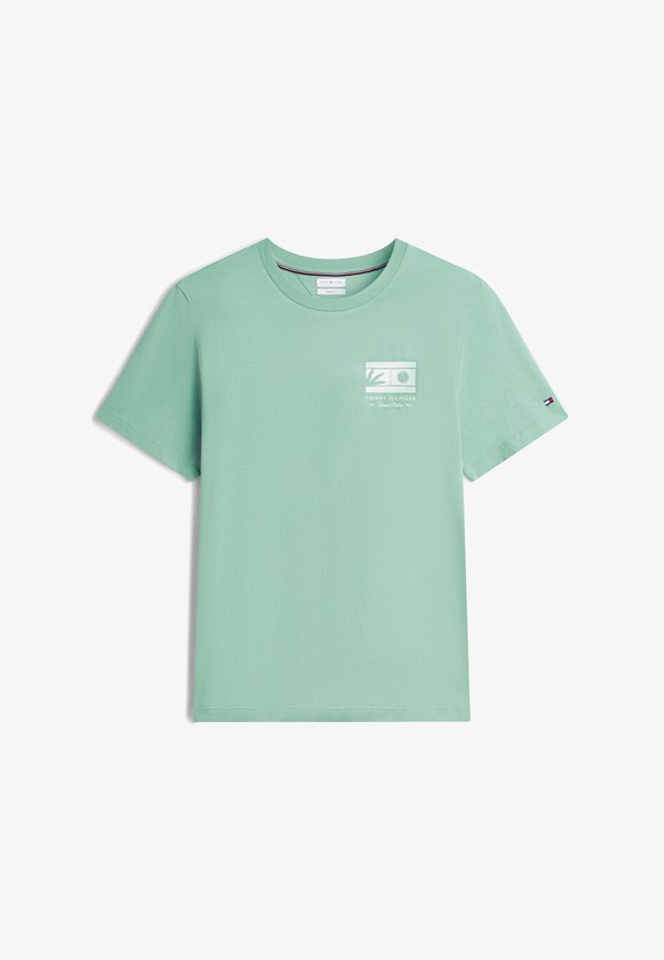 Tommy Hilfiger BRAND LOVE - Print T-shirt - cut grass