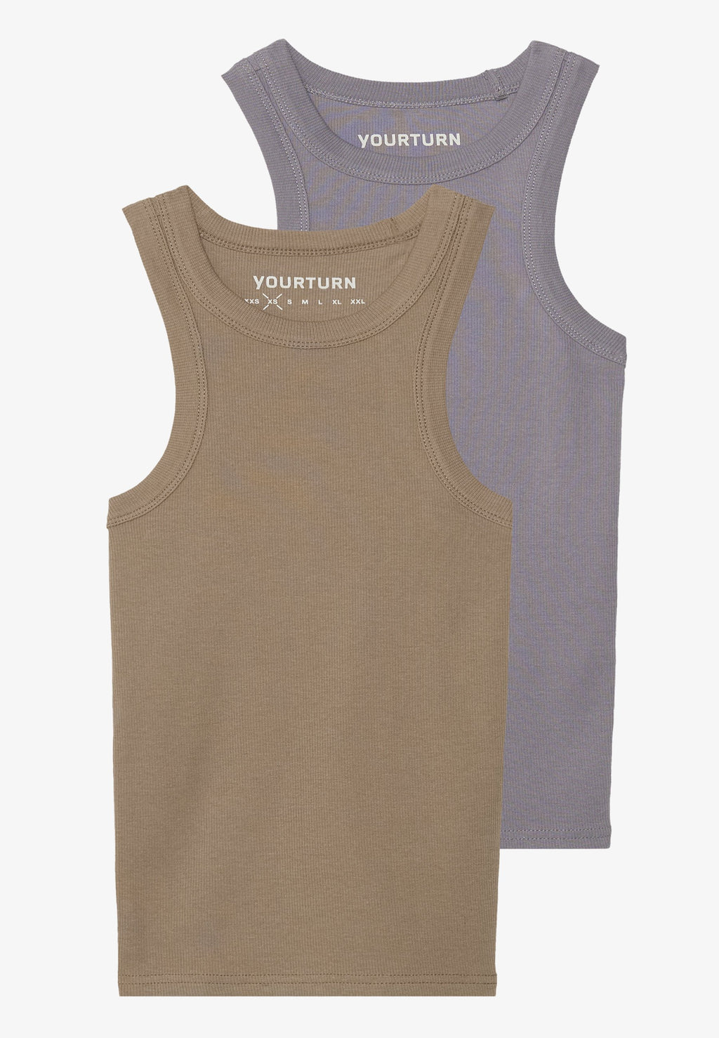 YOURTURN 2PACK MUSCLE FIT TANK